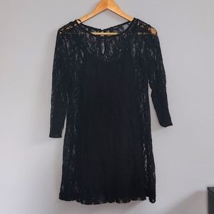 Black Lace Dress